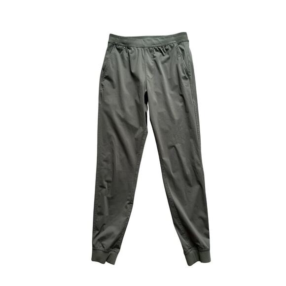 RHONE Pants - Rhone Women's Commuter Jogger Pants - Olive Green - Size Small